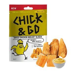 Chick&Go Kuřecí chipsy s medem a hořčicí 30 g